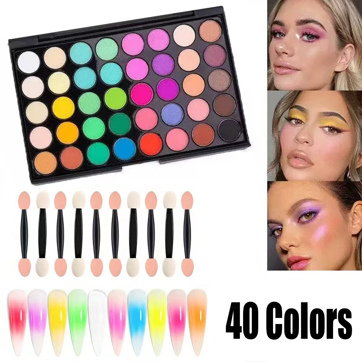 Eyeshadow Glitter Pigment - New Makeup and Nail Art, Universal