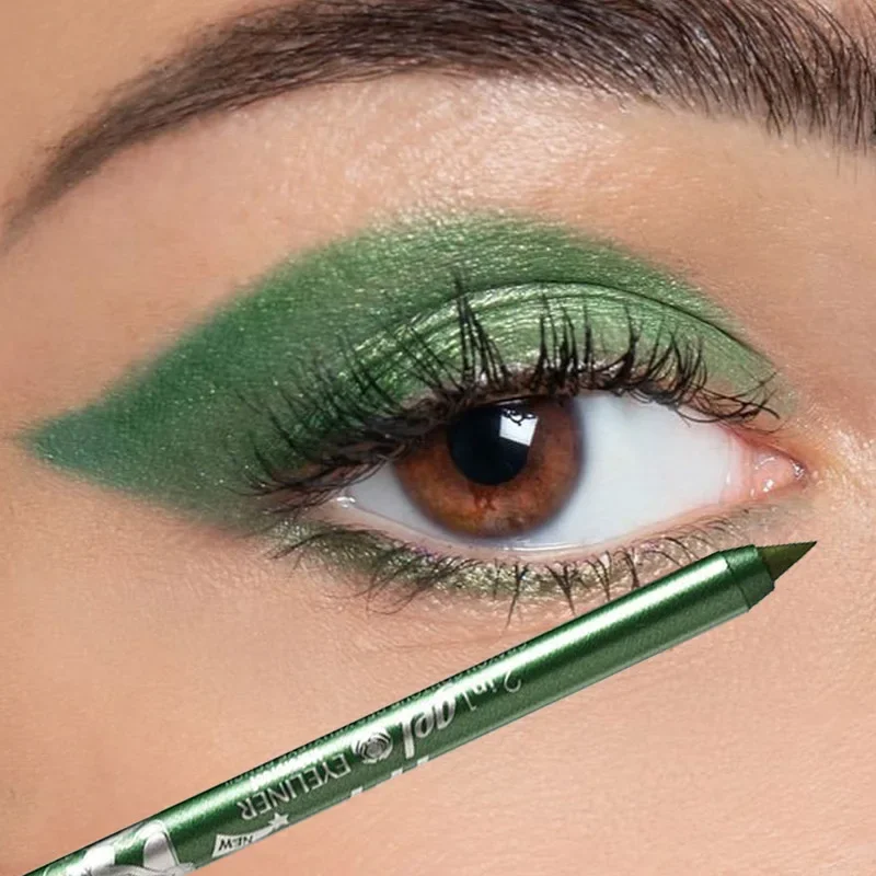 Eyeshadow Glitter Pigment - 2 in1 Matte Eyeliner Lip Liner