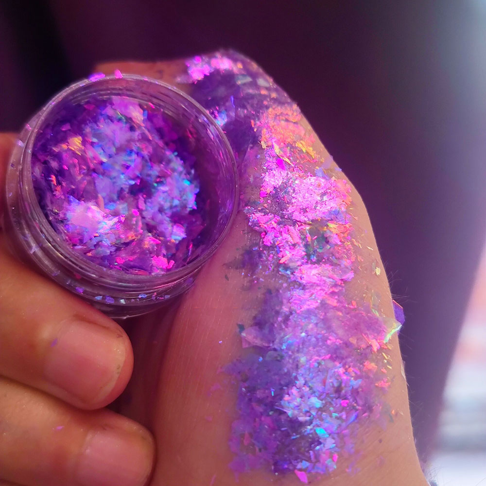 Sparkly Chameleon Nail Opal Fl - Eyeshadow Glitter Pigment ulasan dan harga