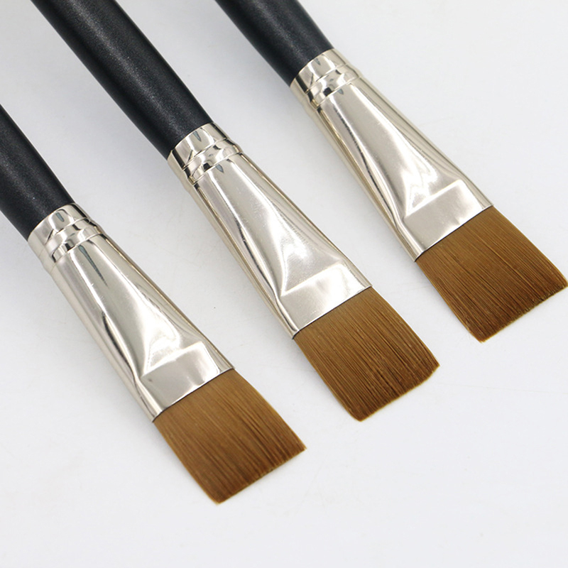 【L】Flat Square Foundation Brus - Beauty Makeup Women ulasan dan harga