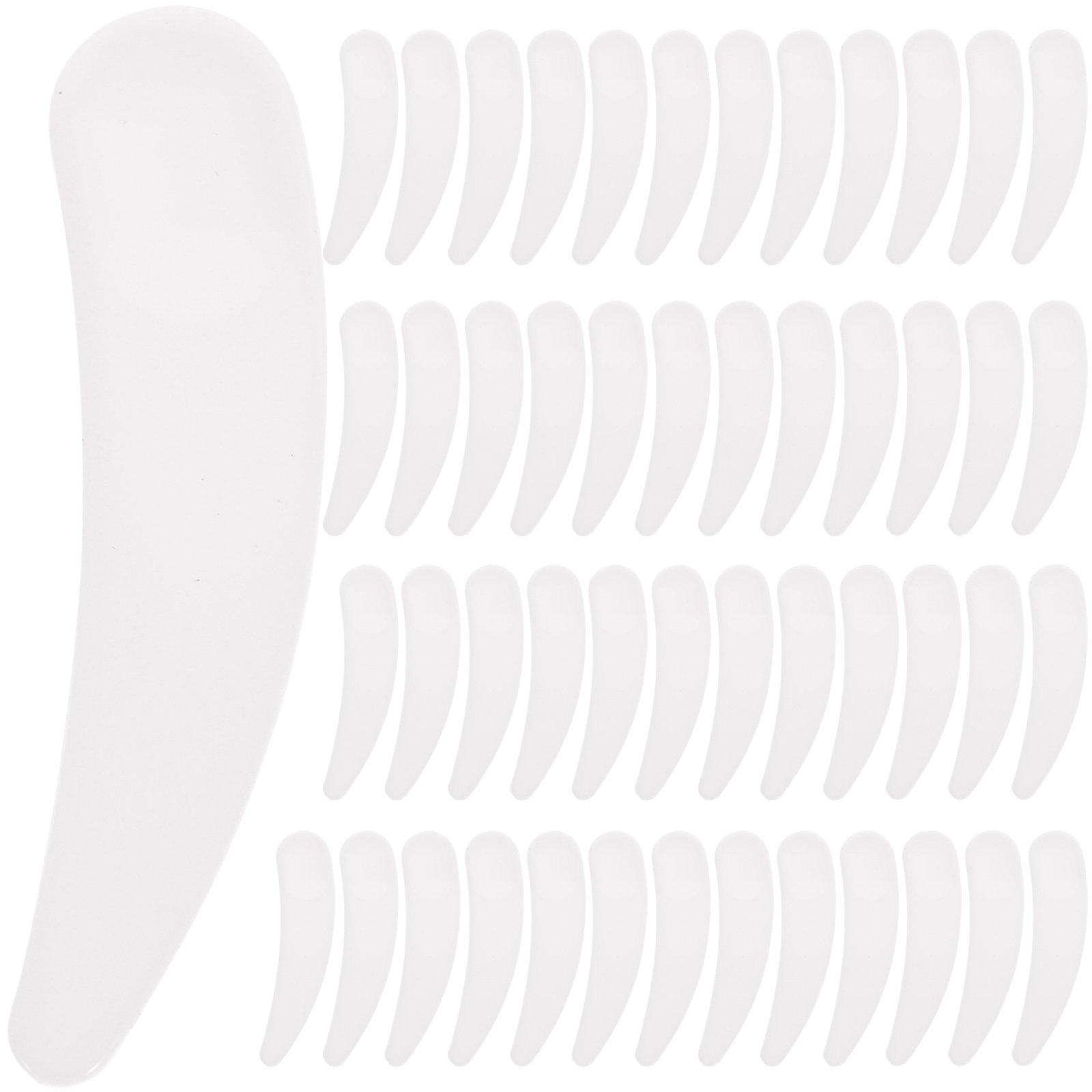 50Pcs Spatula Spoon Facial for - Beauty Makeup Women ulasan dan harga