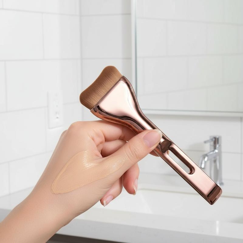 Double Head Face Makeup Brush  - Ms Beauty Makeup ulasan dan harga
