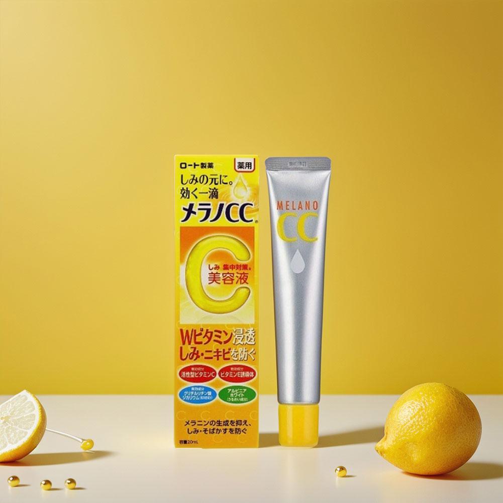 MELANO Cc Rohto Effective Japa - Vitamin C Serum Face ulasan dan harga