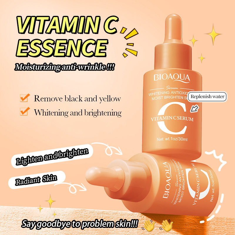 1/3pcs BIOAQUA Vitamin C Retin - Vitamin C Serum Face ulasan dan harga