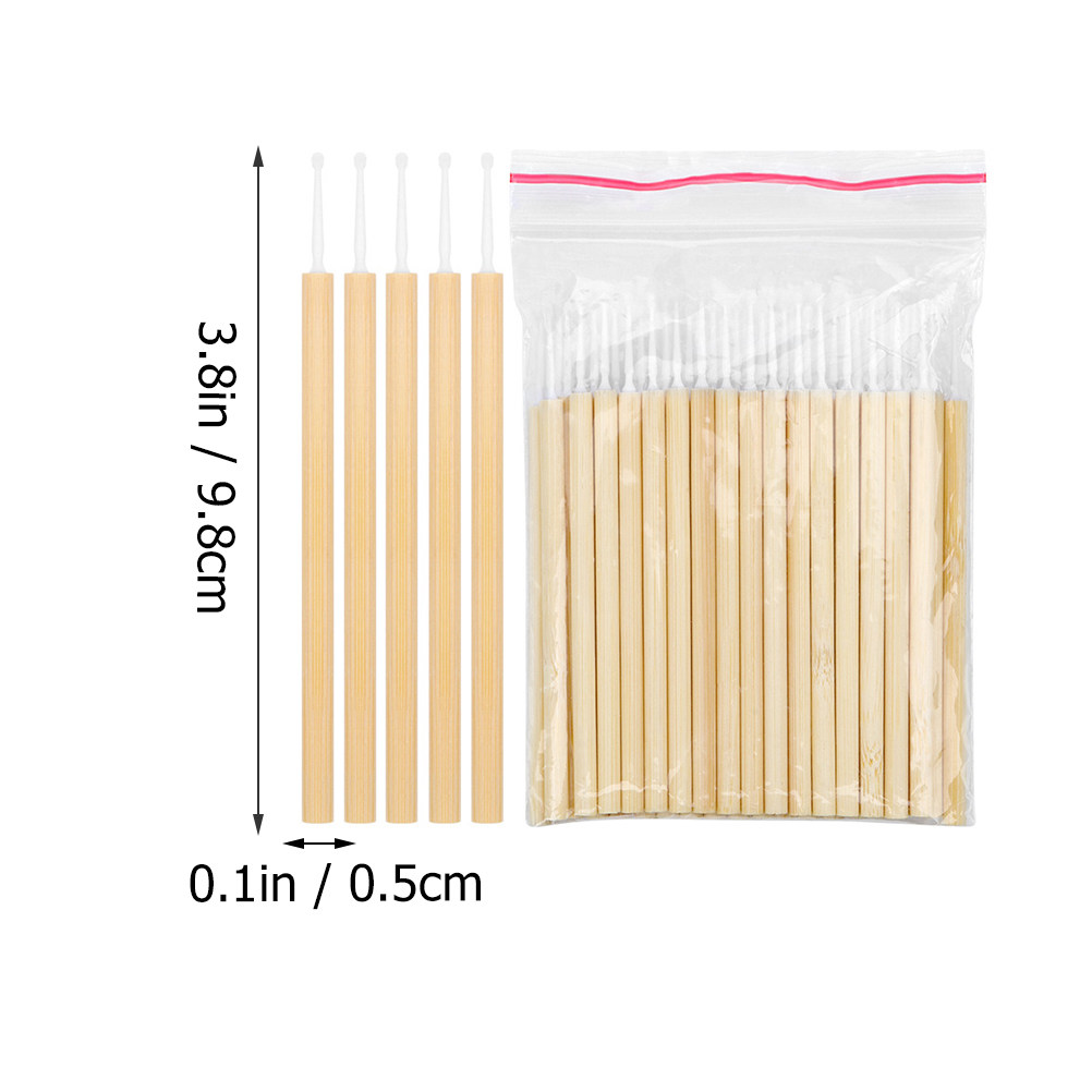 50Pcs Eyelash Grafting Cleanin - Beauty For You Makeup ulasan dan harga