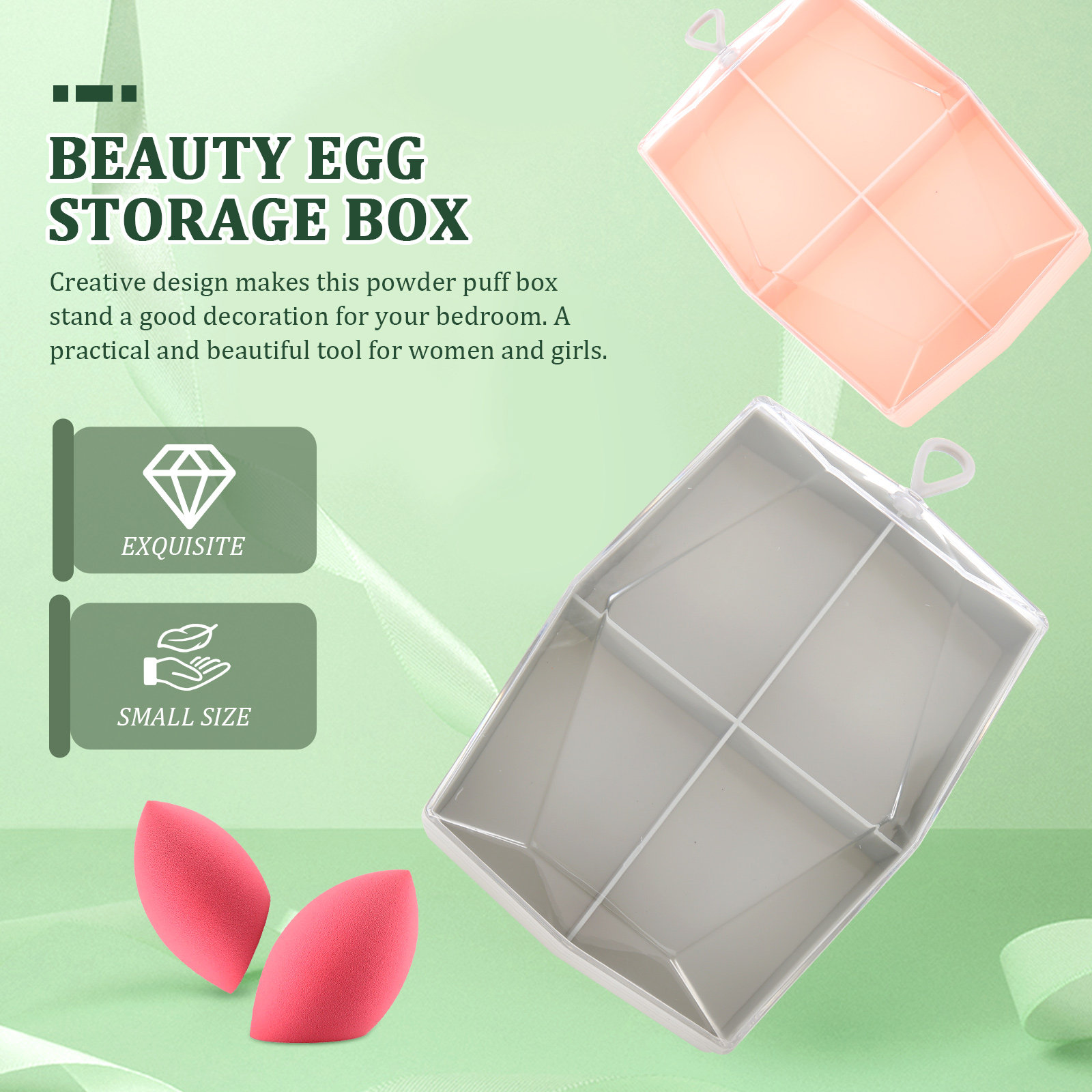 2Pcs Premium ABS Beauty Sponge - Beauty For You Makeup ulasan dan harga