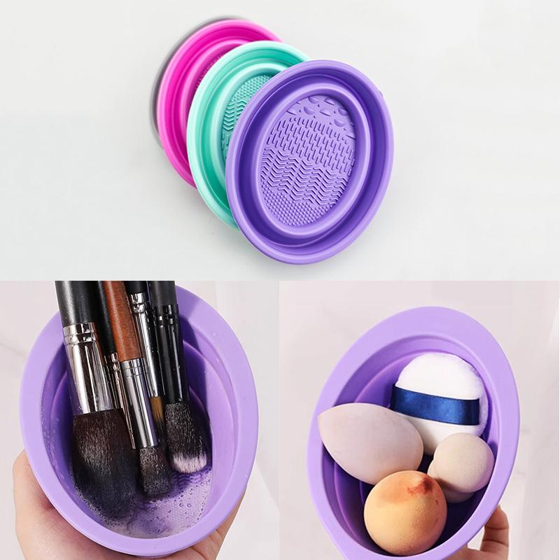 Soft Silicone Makeup Brush Cle - Beauty Makeup Brands ulasan dan harga