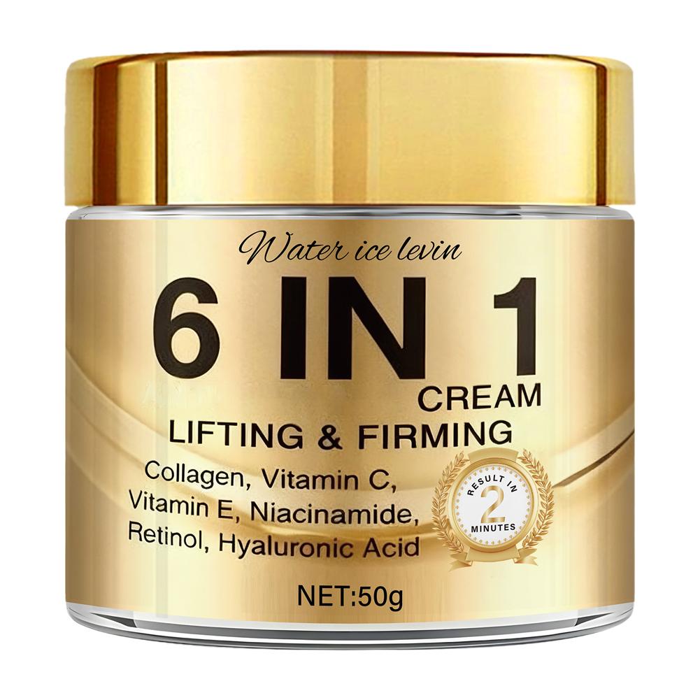 6 IN 1 Collagen Face Cream Lif - Vitamin C Serum Face ulasan dan harga