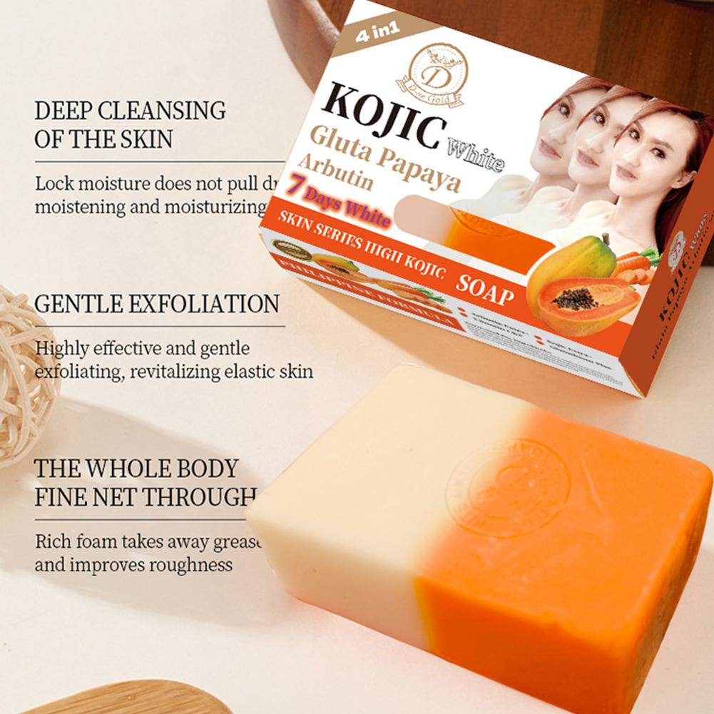 160g Papaya Kojic Acid Essenti - Vitamin C Serum Face ulasan dan harga