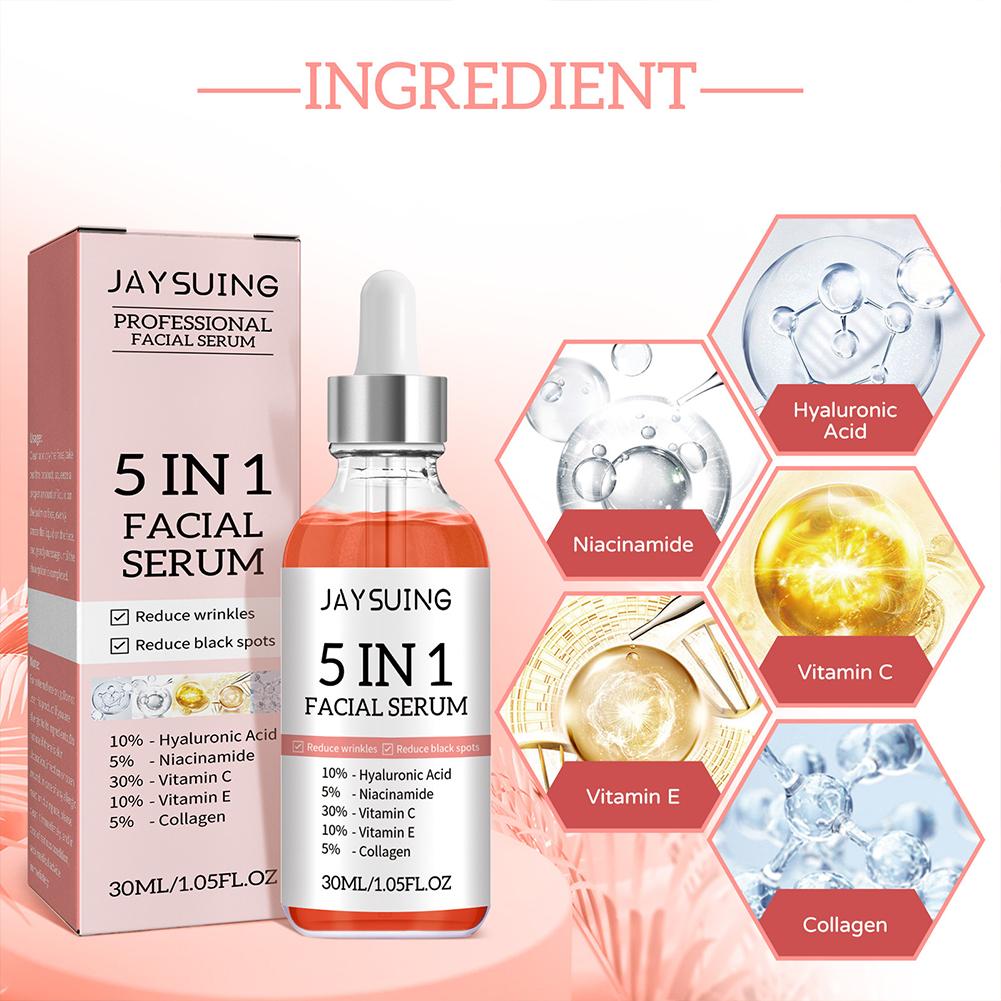 5 In 1 Face Serum Vitamin C Mo - Vitamin C Serum Face ulasan dan harga