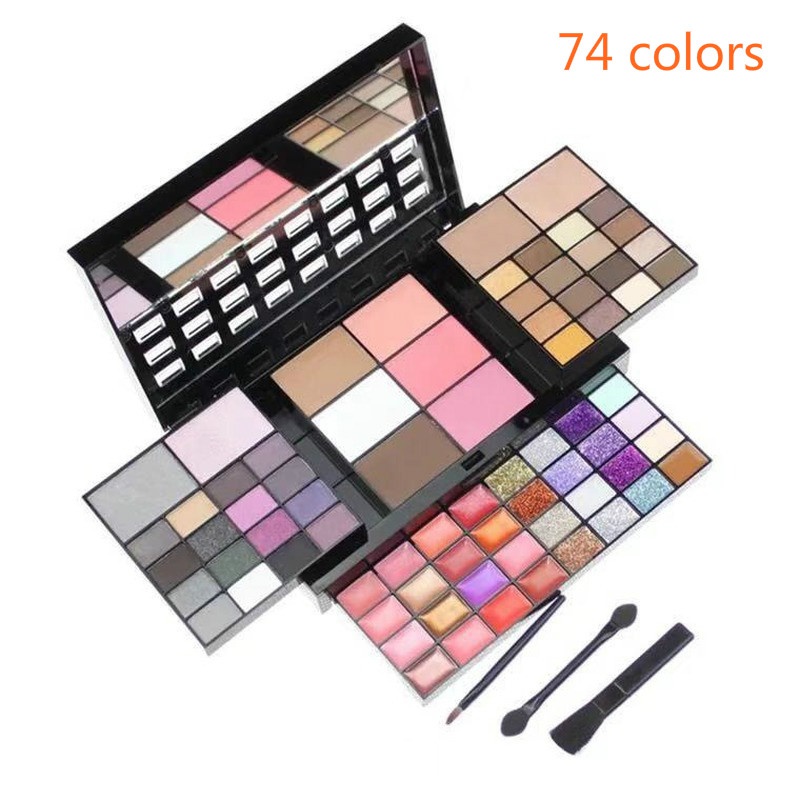 40/74/78 Colors Glitter Eyesha - Eyeshadow Glitter Pigment ulasan dan harga