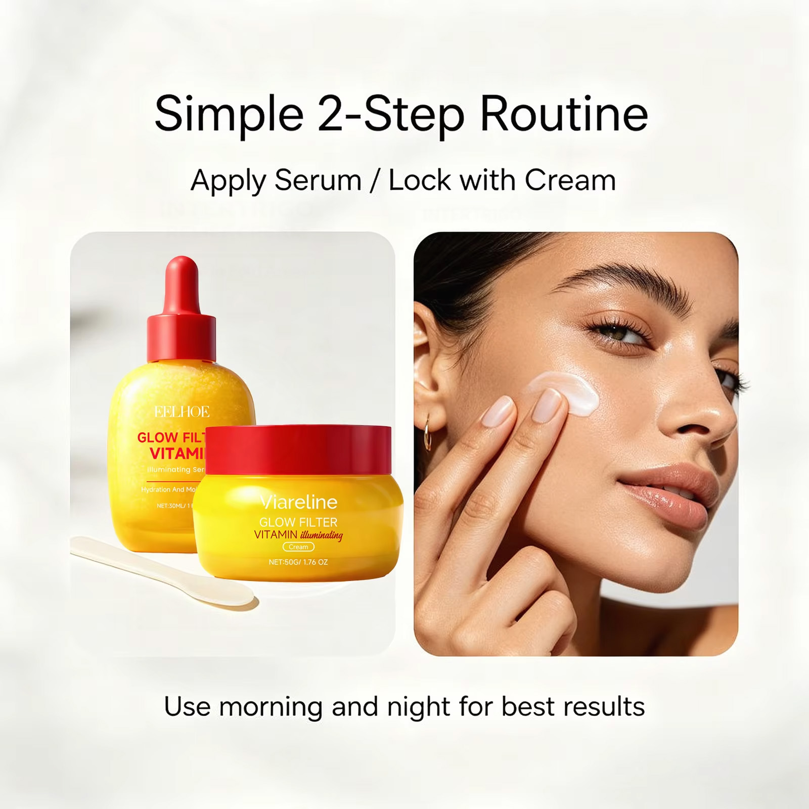 Korean Skincare Glow Filter Vi - Vitamin C Serum Face ulasan dan harga