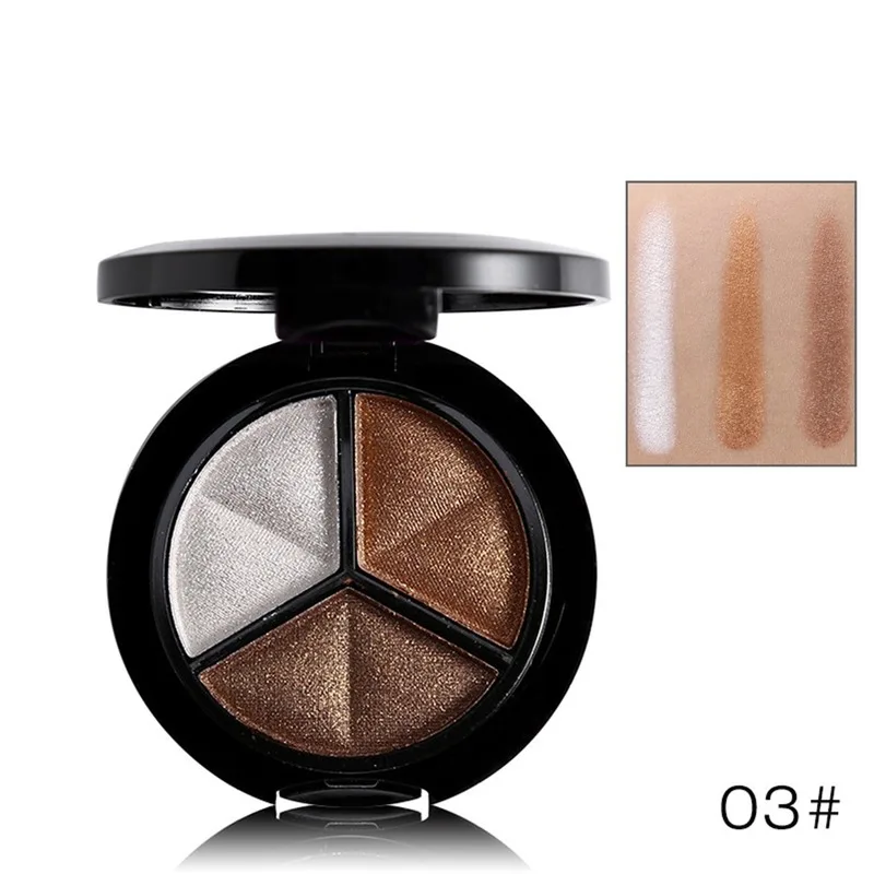 3 Colors Waterproof Glitter Ey - Eyeshadow Glitter Pigment ulasan dan harga