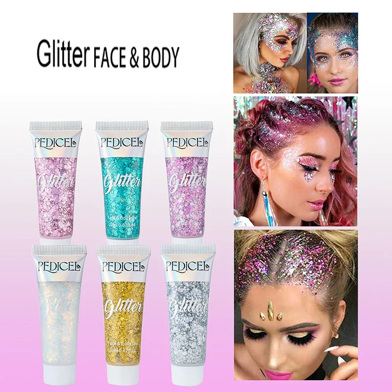 Face Glitter Gel Cream Jewels  - Eyeshadow Glitter Pigment ulasan dan harga