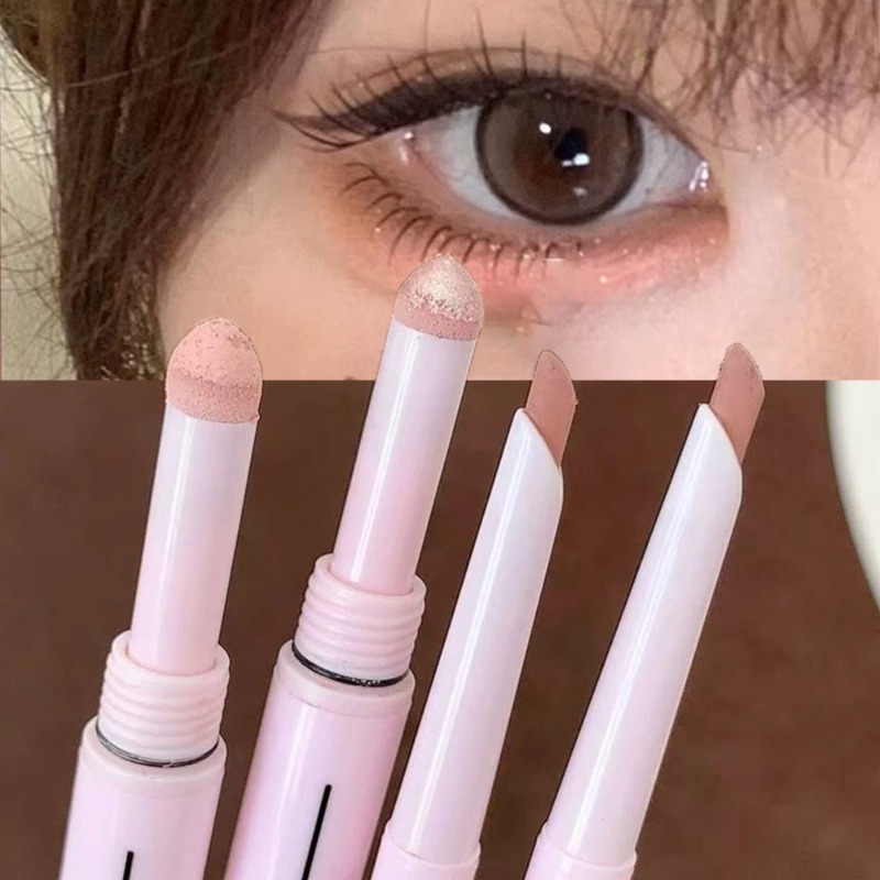 2 In 1 Matte Aegyosal Pen Glit - Eyeshadow Glitter Pigment ulasan dan harga