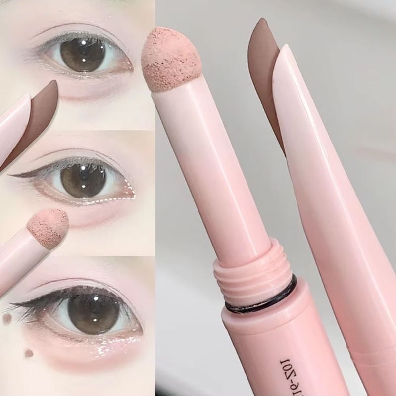 2 In 1 Matte Aegyosal Pen Glit - Eyeshadow Glitter Pigment ulasan dan harga