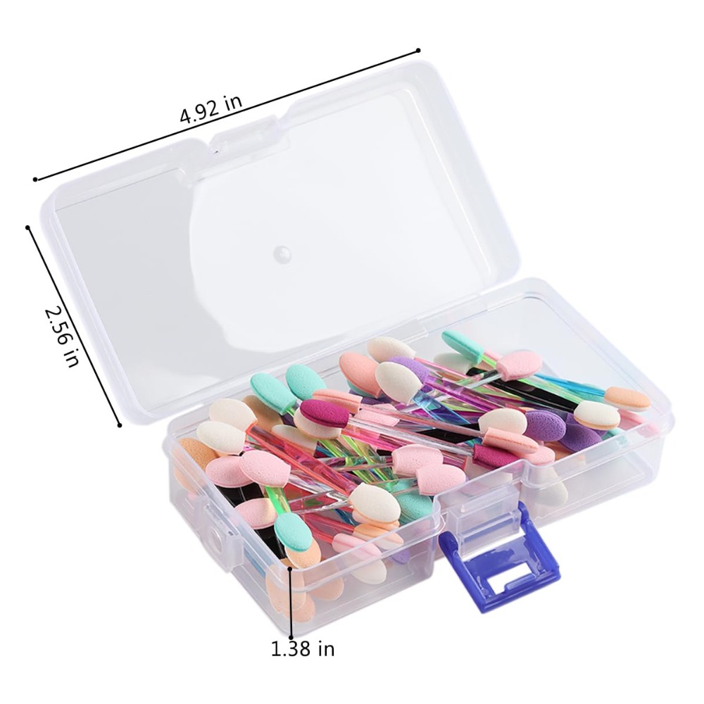 Fcozpjk 50PCS Chrome Nail Powd - Eyeshadow Glitter Pigment ulasan dan harga