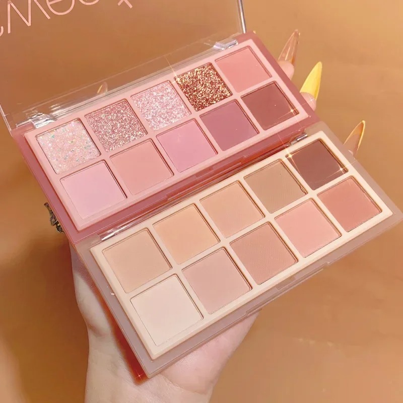 10 Color Eyeshadow Palette Mat - Eyeshadow Glitter Pigment ulasan dan harga