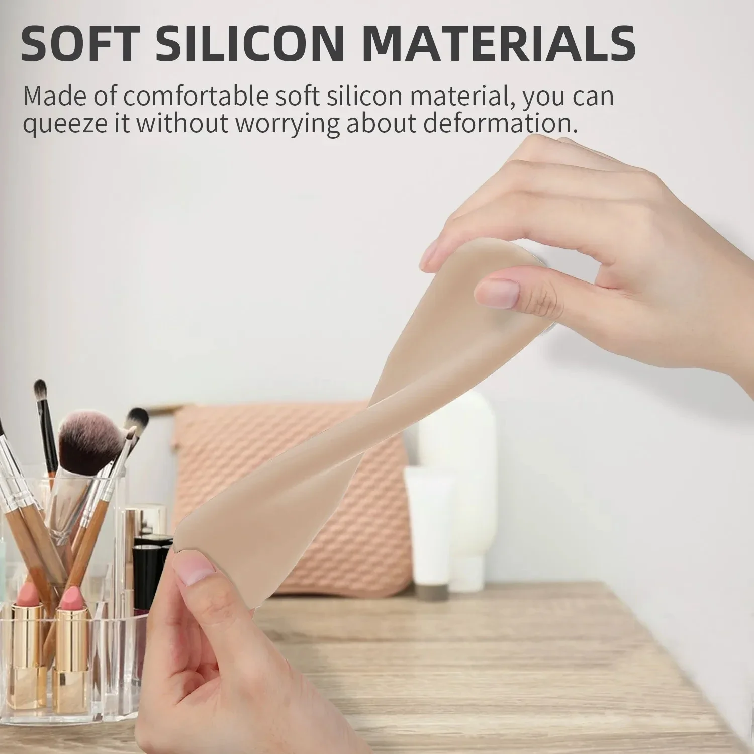 Travel Makeup Brush Holder Sil - Beauty Makeup Women ulasan dan harga