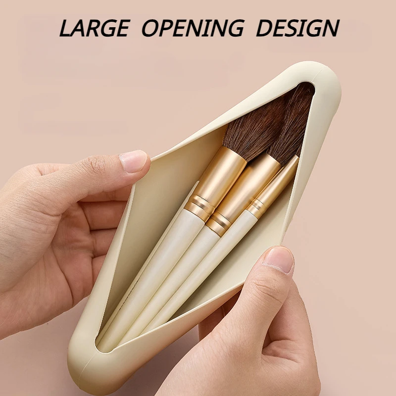 Travel Makeup Brush Holder Sil - Beauty Makeup Women ulasan dan harga