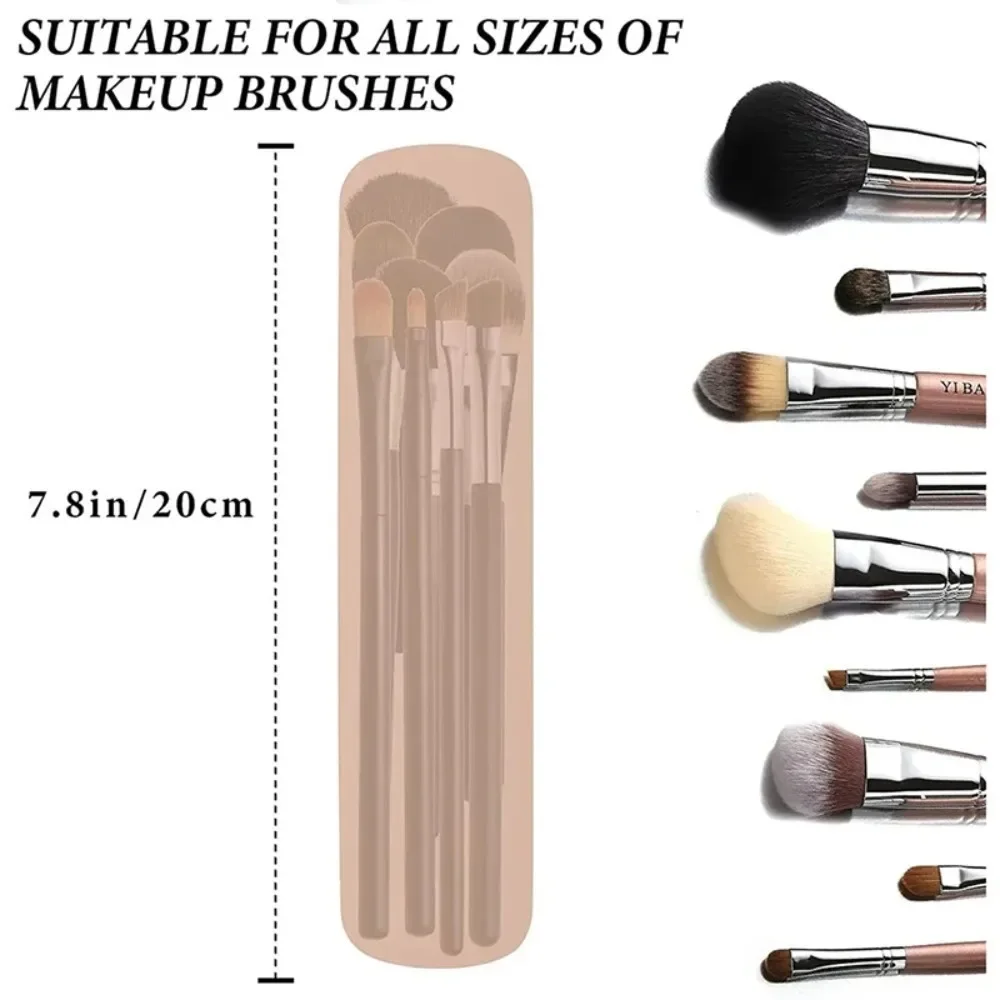 Travel Makeup Brush Holder Sil - Beauty Makeup Women ulasan dan harga