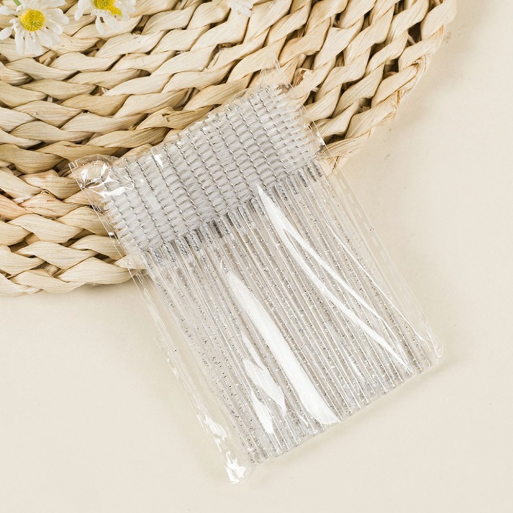 50-100PCS Crystal Eyelash Brus - Beauty Makeup Brands ulasan dan harga
