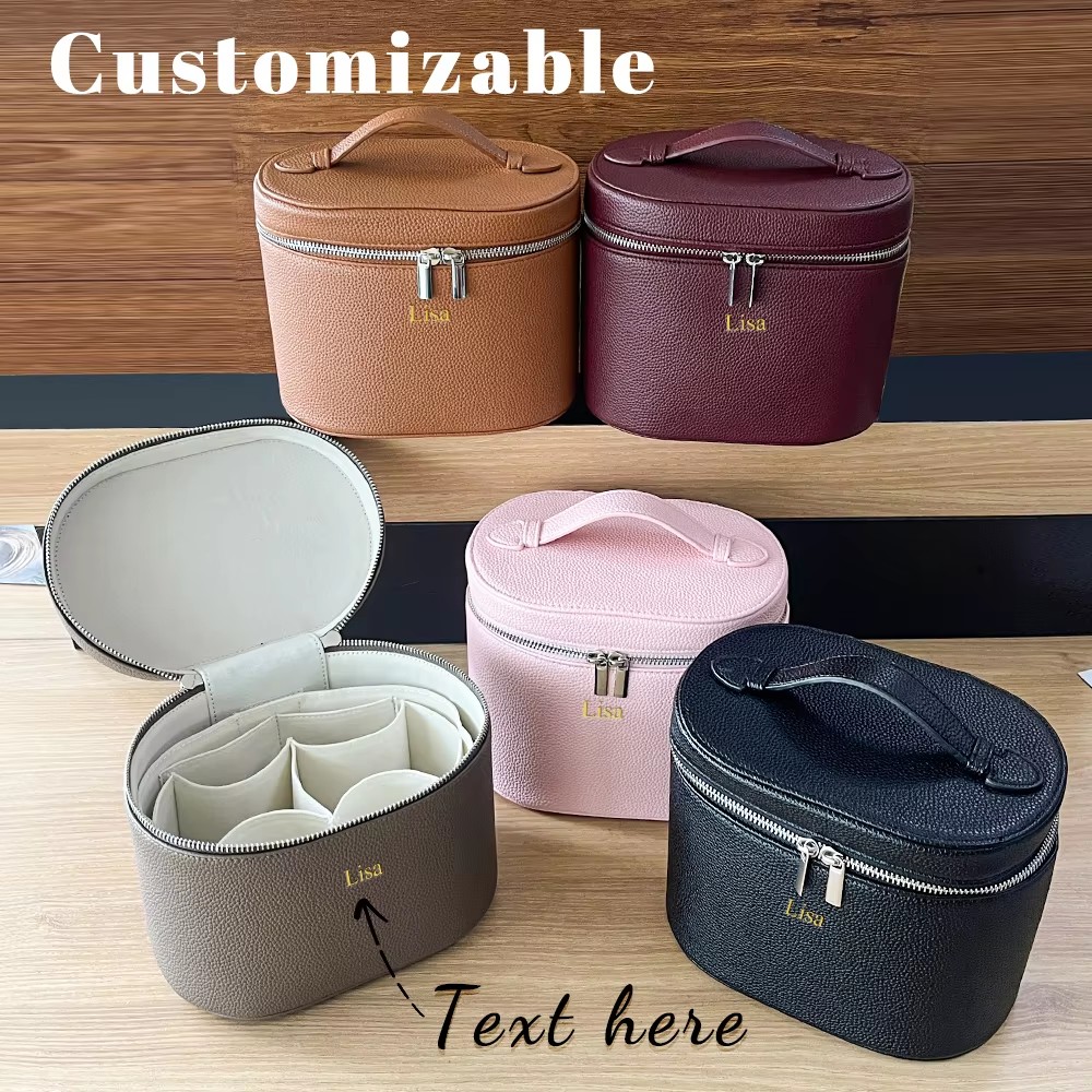 Large Capacity PU Leather Make - Beauty Makeup Women ulasan dan harga
